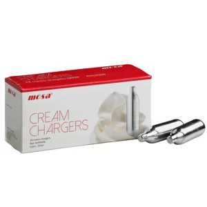 24 mosa cream chargers